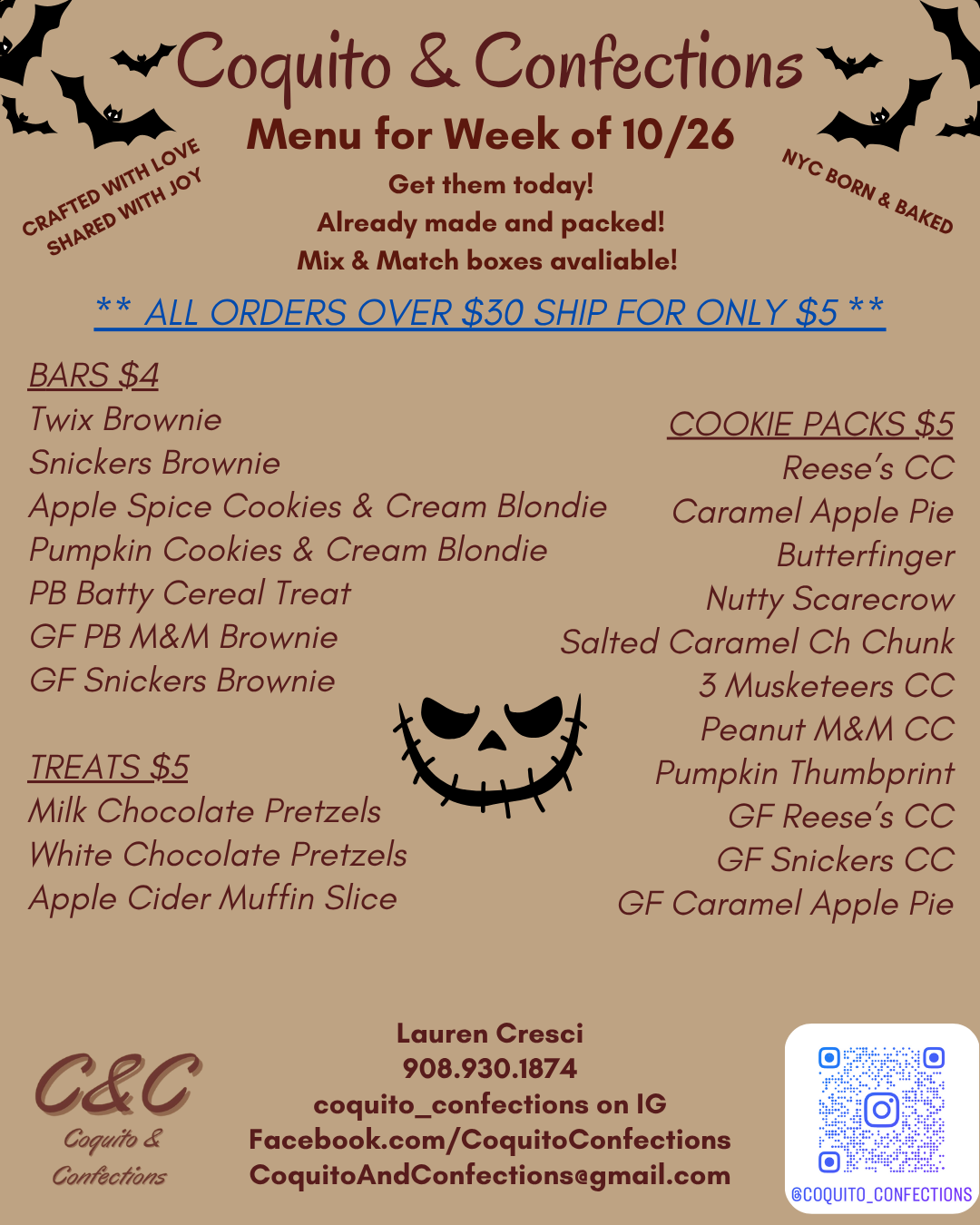 weekly menu